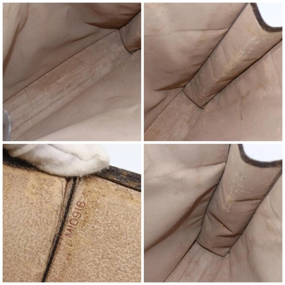 LOUIS VUITTON Monogram Sac Plat Hand Bag M51140 LV Auth ka630 - Picture 15 of 16